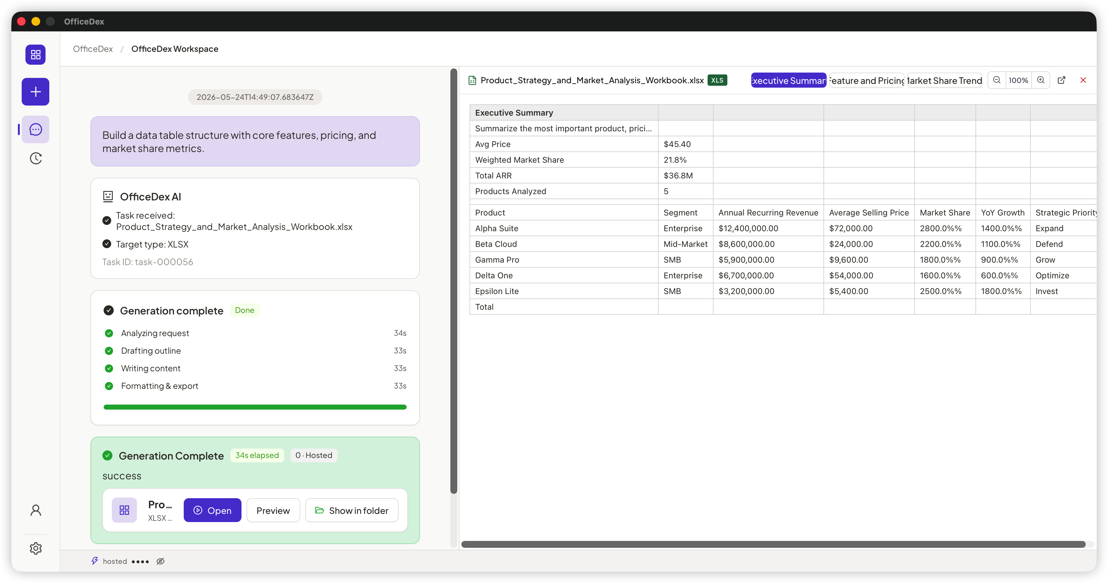 In-app XLSX preview screenshot
